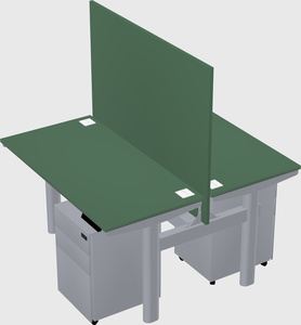 Shared electric desk