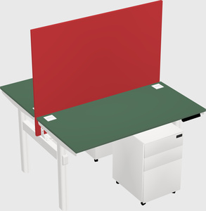 Shared electric desk