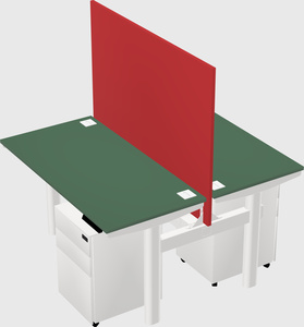 Shared electric desk