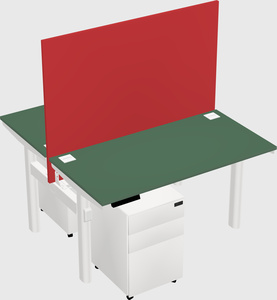 Shared electric desk