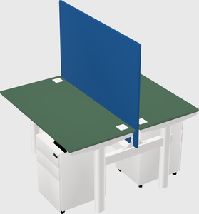 Shared electric desk