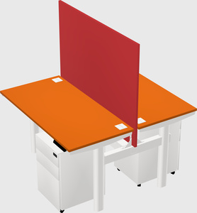 Shared electric desk