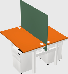 Shared electric desk