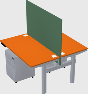 Shared electric desk