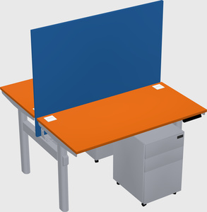 Shared electric desk