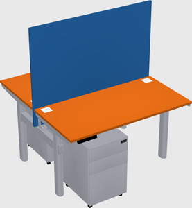 Shared electric desk