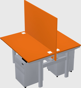 Shared electric desk