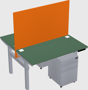 Shared electric desk