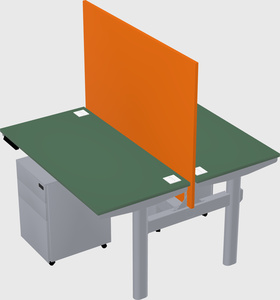 Shared electric desk