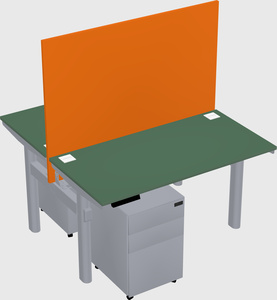Shared electric desk