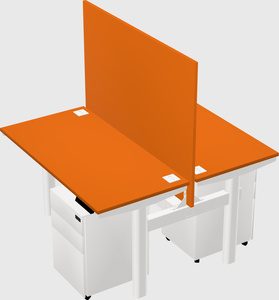 Shared electric desk