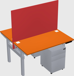 Shared electric desk