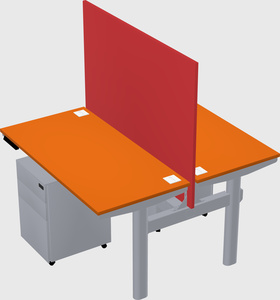 Shared electric desk