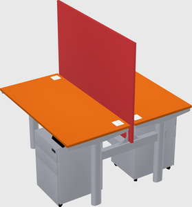 Shared electric desk