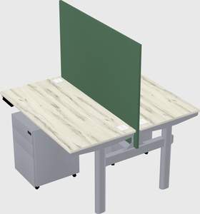 Shared electric desk