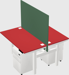 Shared electric desk