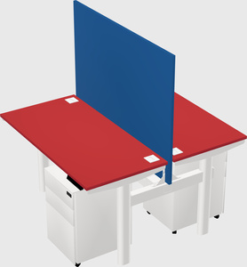 Shared electric desk