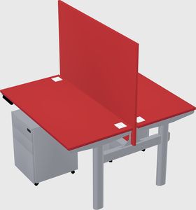 Shared electric desk