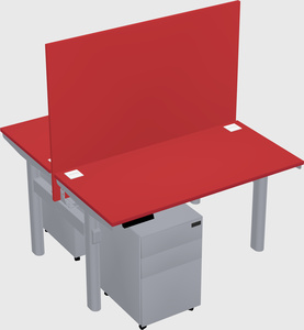Shared electric desk