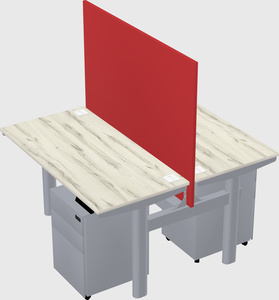 Shared electric desk