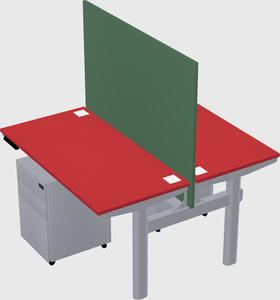 Shared electric desk