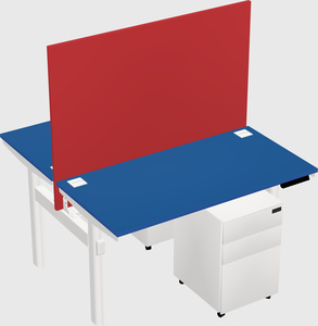 Shared electric desk