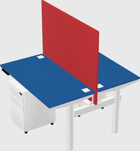 Shared electric desk