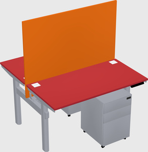 Shared electric desk