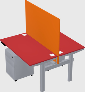 Shared electric desk