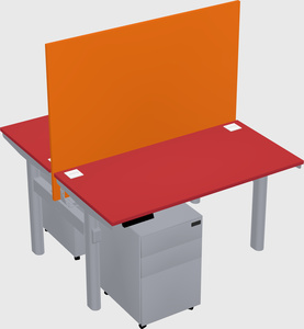 Shared electric desk