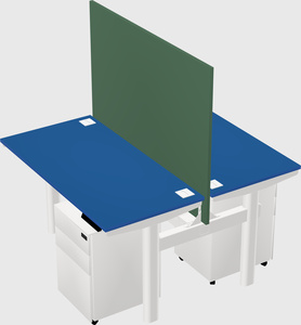 Shared electric desk
