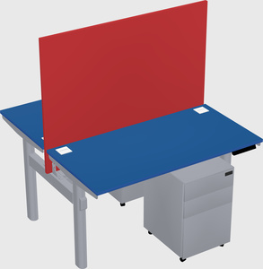 Shared electric desk