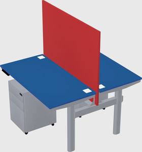 Shared electric desk