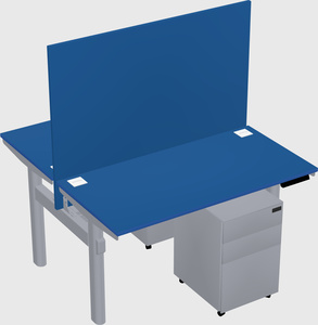 Shared electric desk