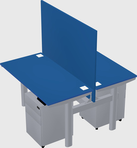 Shared electric desk
