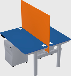 Shared electric desk