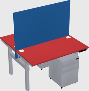 Shared electric desk