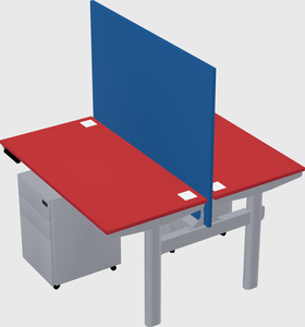 Shared electric desk