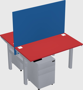 Shared electric desk