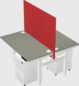 Shared electric desk