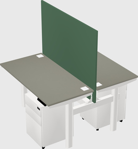Shared electric desk