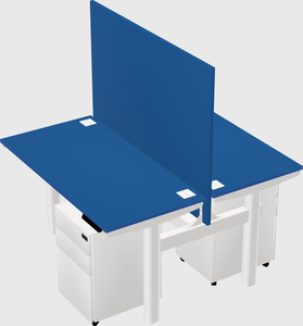 Shared electric desk