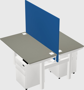 Shared electric desk