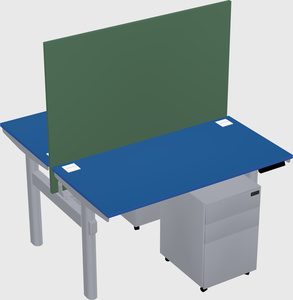 Shared electric desk