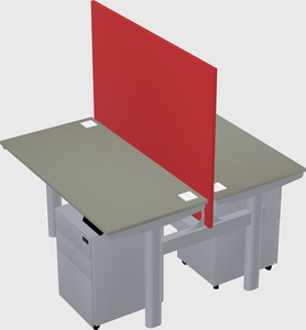 Shared electric desk