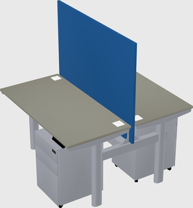 Shared electric desk