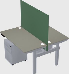 Shared electric desk