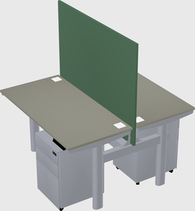 Shared electric desk