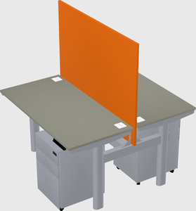 Shared electric desk