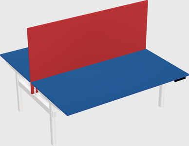 Shared electric desk